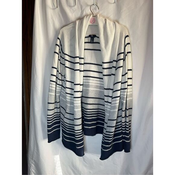 GAP Sweaters - Gap Multicolored Striped Cardigan Woman’s Size Large